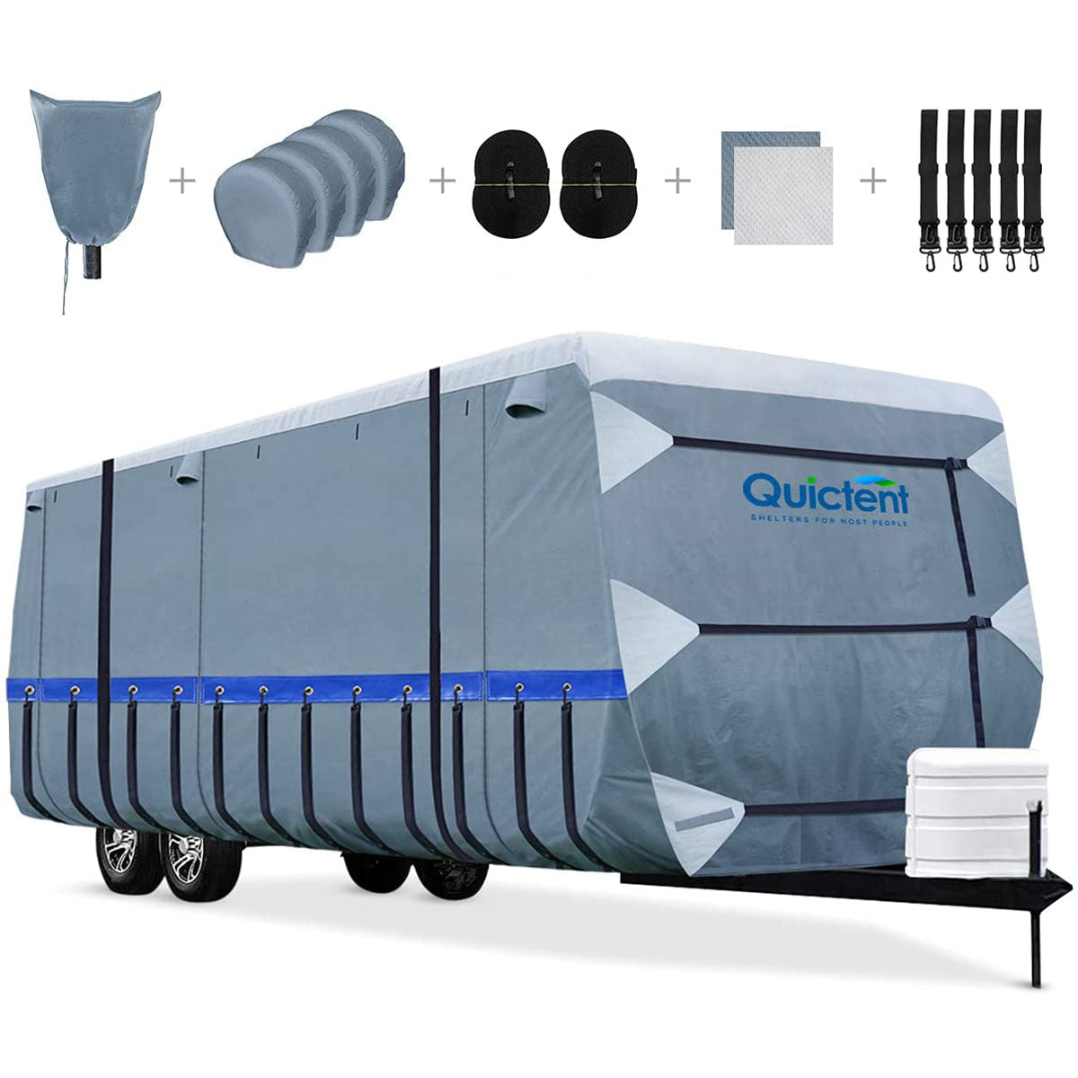 Quictent® RV Covers  All Sizes & Durability Trailer Covers