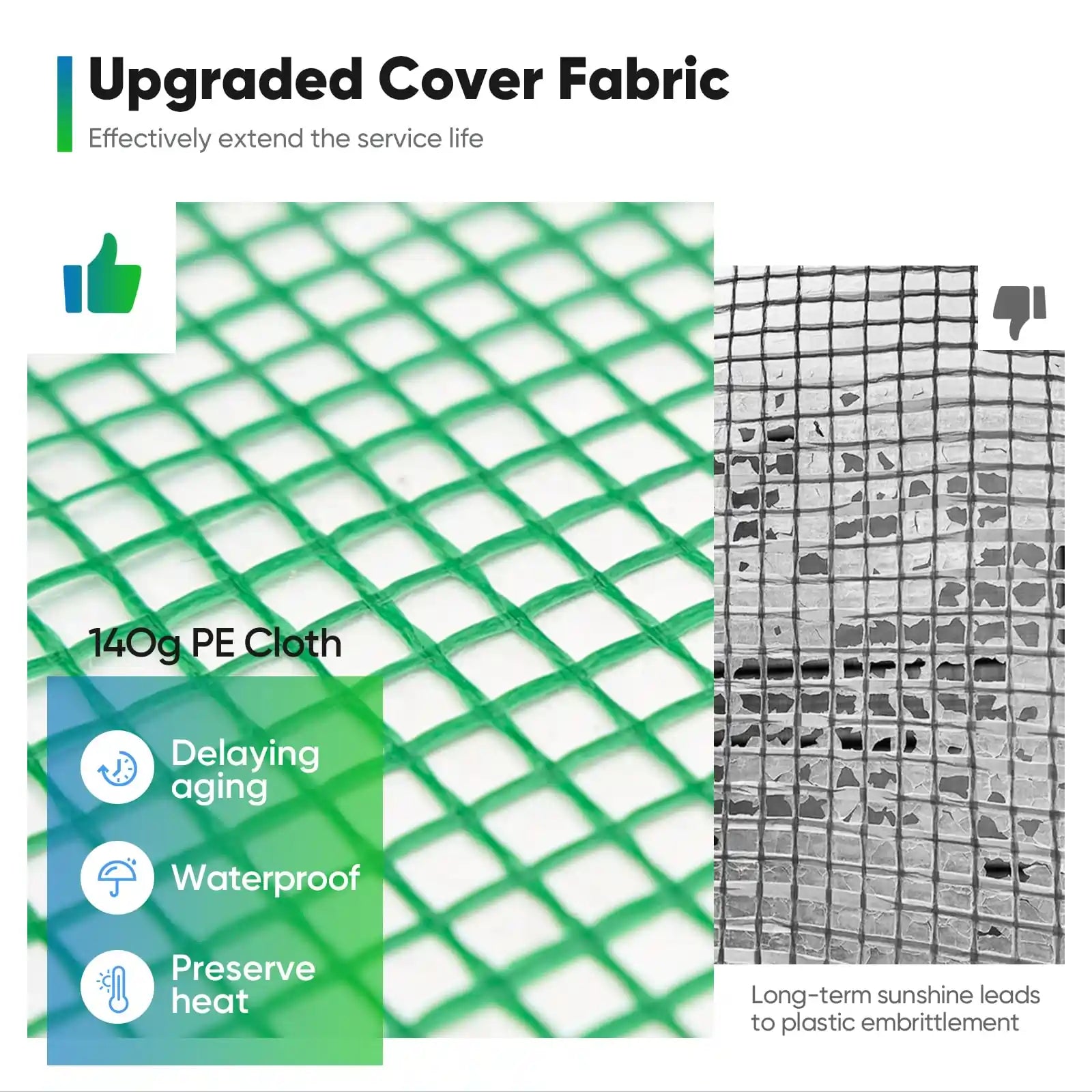 UV Protected Durable Cover#color_green