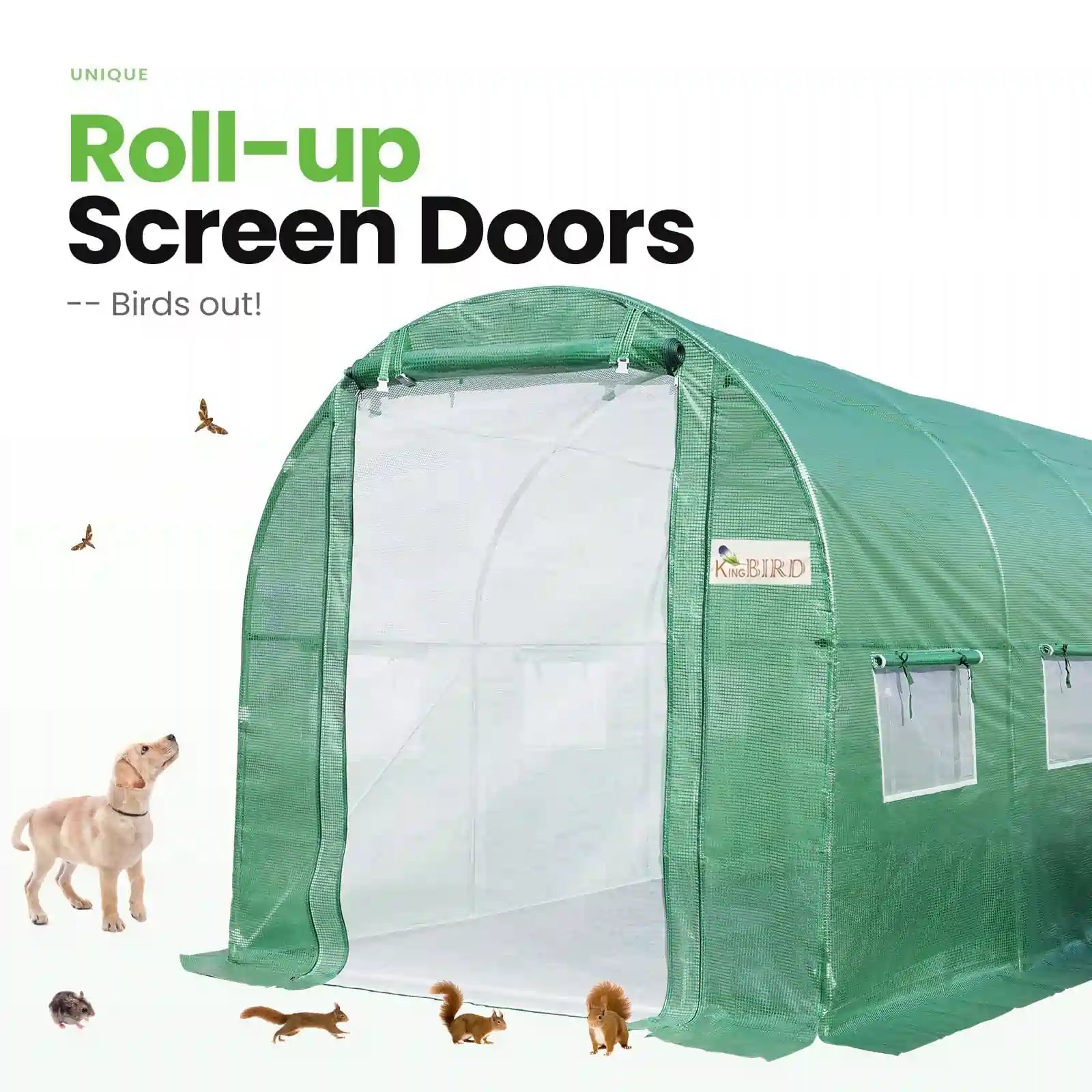 Roll-up screen doors#color_green