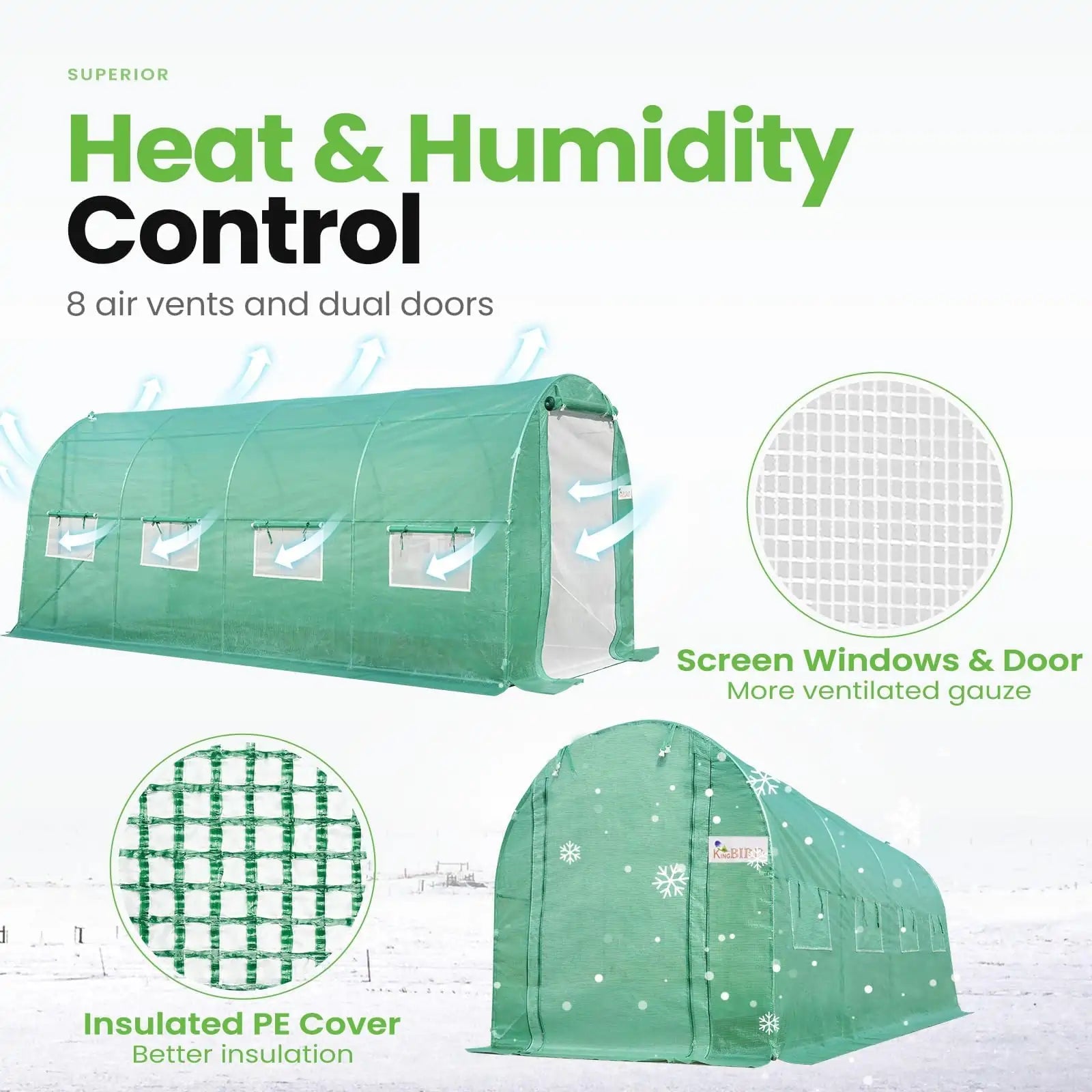 Heat and humidity control#color_green