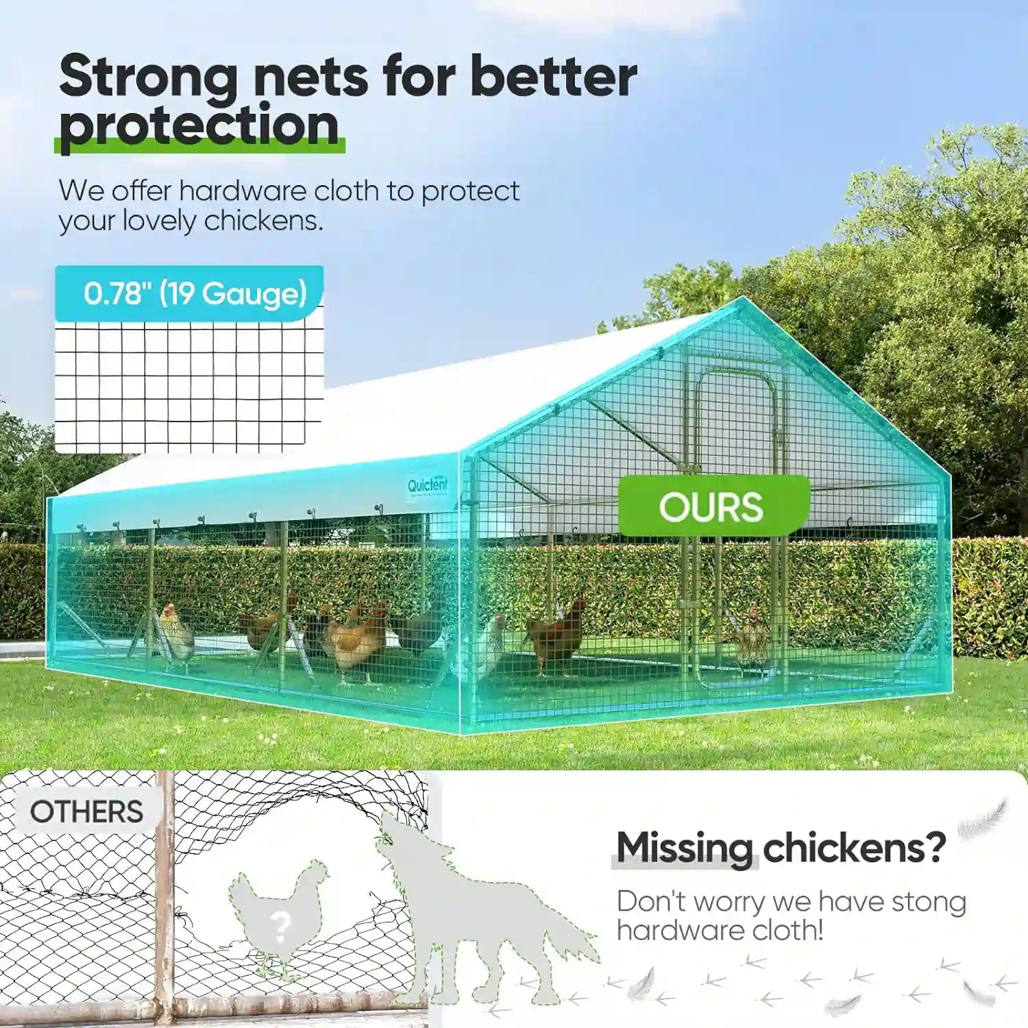 Strong nets for better protection