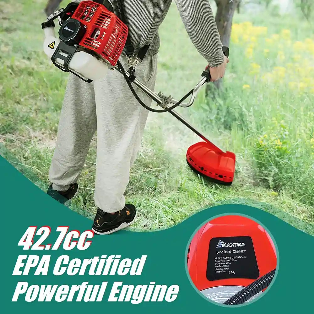 42.7cc cordless string trimmer