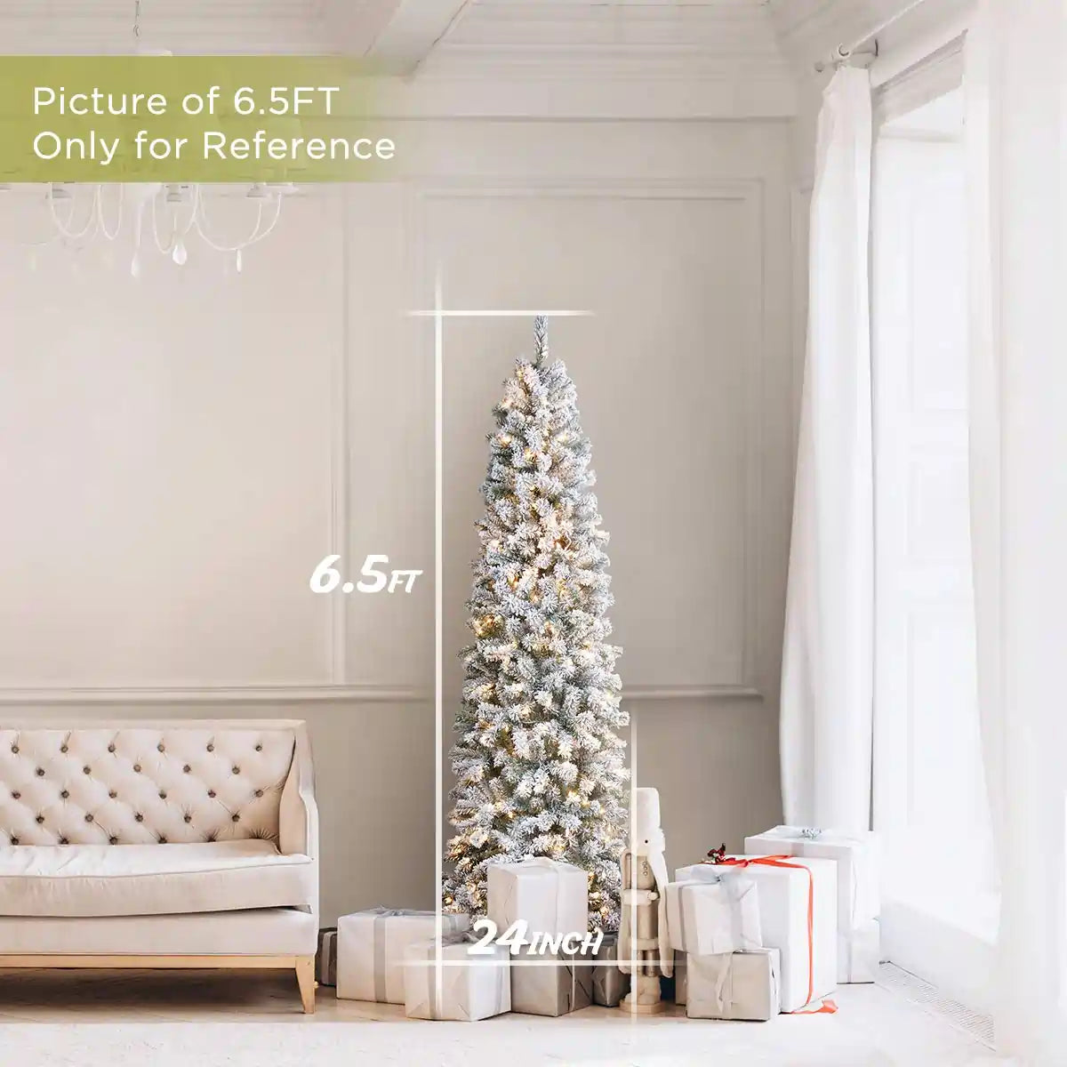 6.5ft Christmas tree Size#size_6.5FT