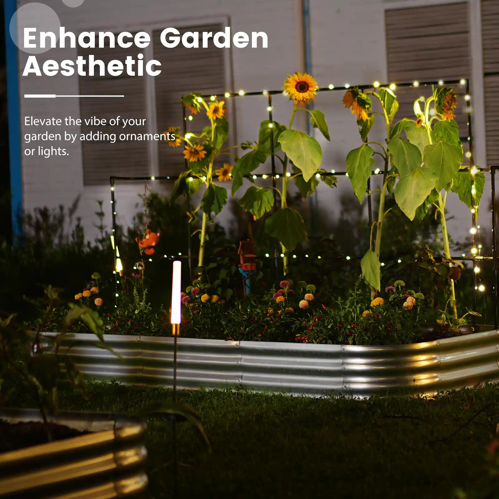 Enhance garden aesthetic#size_8x4x1ft