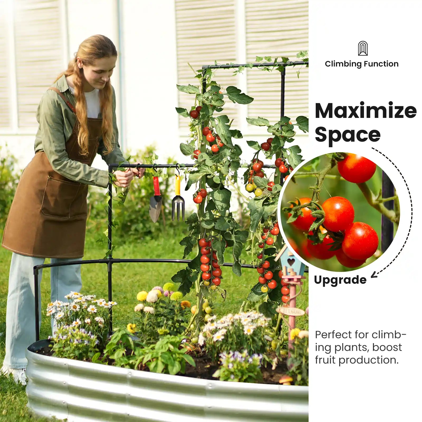 Maximize space#size_6x3x1ft#color_silver