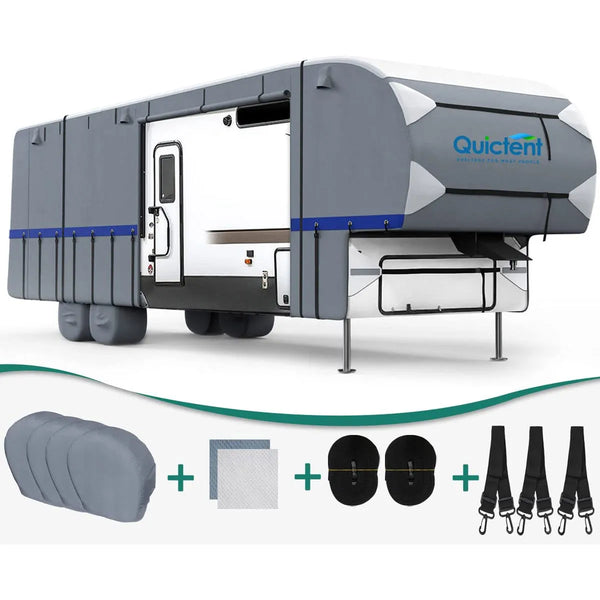 Quictent 5th Wheel RV Cover, Upgraded Camper Cover, Sizes
