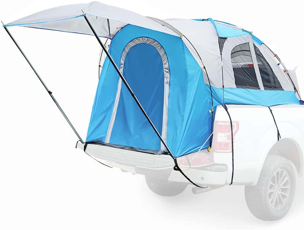 Pop up tent for clearance truck