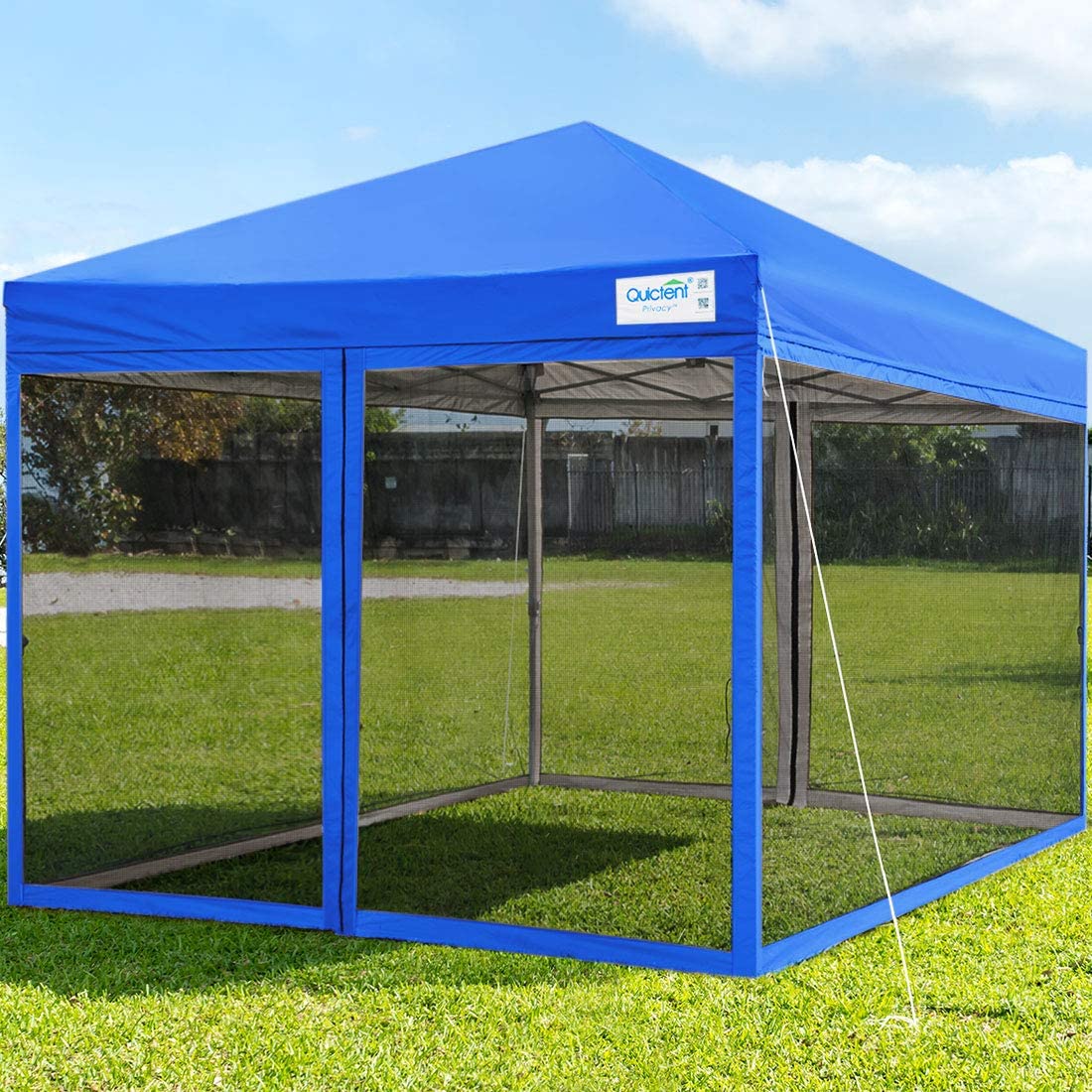 8x8 screened outlet canopy