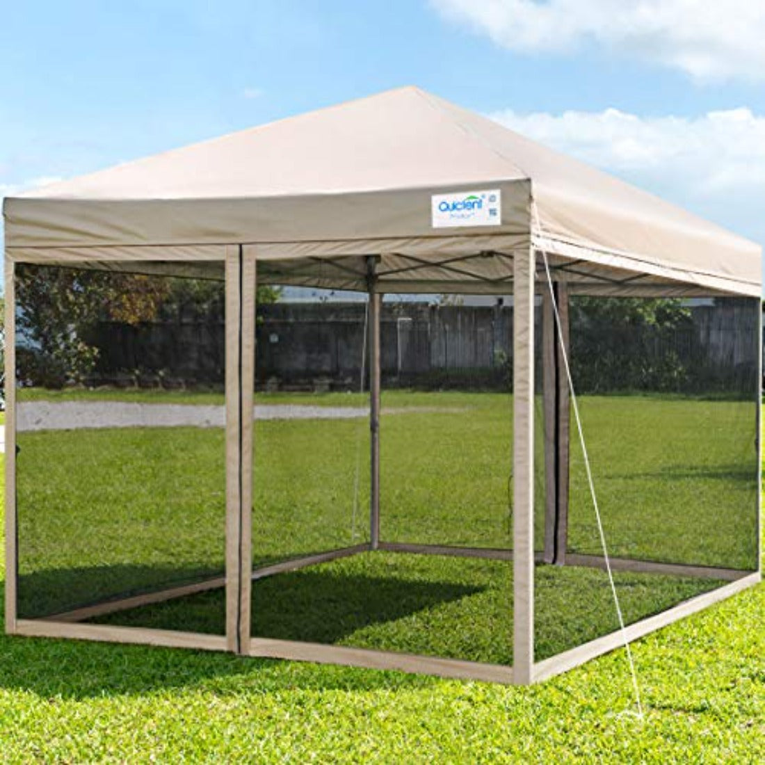 Mosquito net for pop up clearance canopy